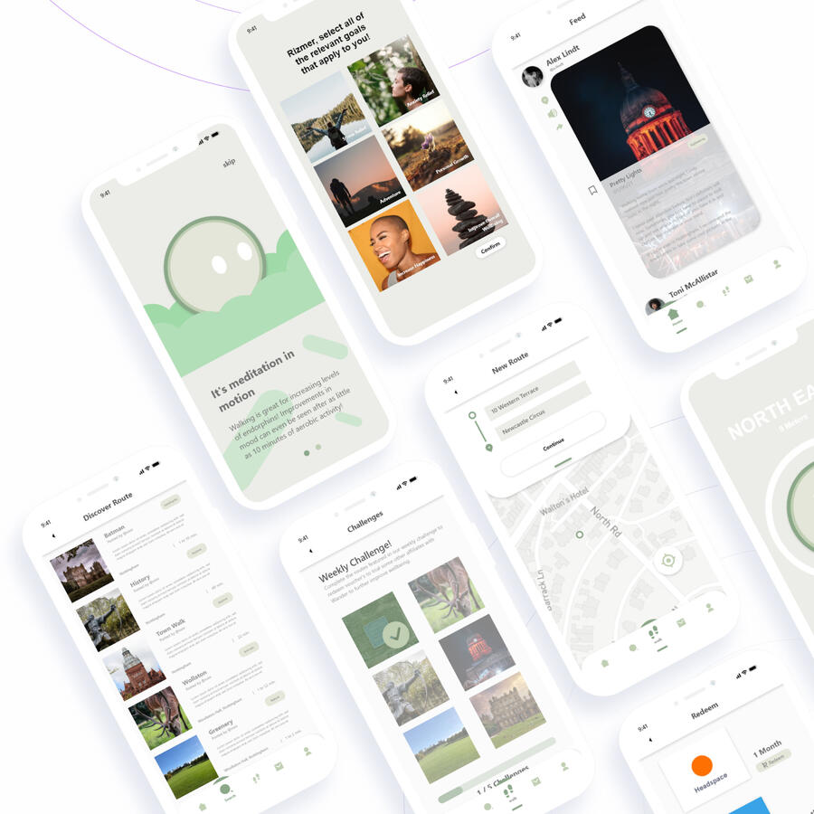 Wander - App Close Up
